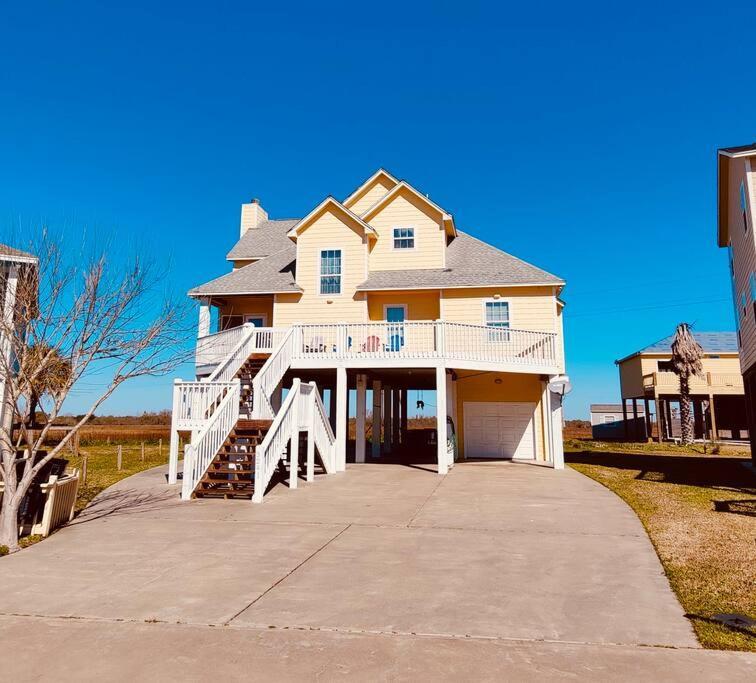 Sunny Delight - Sleeps 10 - Generous Space! Bolivar Peninsula 외부 사진